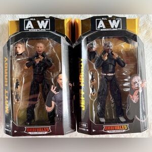 AEW Unrivaled Matt & Jeff The Hardy Boys Set Series 16 #156 & #157 New Sealed